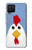 S3254 鶏の漫画 Chicken Cartoon Samsung Galaxy A12 バックケース、フリップケース・カバー