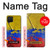 S3306 コロンビアの旗ビンテージフットボールのグラフィック Colombia Flag Vintage Football Graphic Samsung Galaxy A12 バックケース、フリップケース・カバー