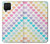 S3499 カラフルなハート柄 Colorful Heart Pattern Samsung Galaxy A12 バックケース、フリップケース・カバー