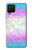 S3747 トランスフラッグポリゴン Trans Flag Polygon Samsung Galaxy A12 バックケース、フリップケース・カバー