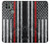 S3687 消防士細い赤い線アメリカの国旗 Firefighter Thin Red Line American Flag Motorola Moto G9 Power バックケース、フリップケース・カバー