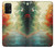 S0913 森の中の道 Road Through The Woods Samsung Galaxy A32 5G バックケース、フリップケース・カバー