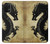 S1482 ブラックドラゴン絵画 Black Dragon Painting Samsung Galaxy A32 5G バックケース、フリップケース・カバー