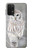 S1566 白フクロウ シロフクロウ Snowy Owl White Owl Samsung Galaxy A32 5G バックケース、フリップケース・カバー