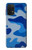 S2958 陸軍青迷彩 Army Blue Camo Camouflage Samsung Galaxy A32 5G バックケース、フリップケース・カバー