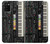S0061 シンセサイザー Synthesizer Samsung Galaxy A02s, Galaxy M02s バックケース、フリップケース・カバー