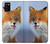 S0417 狐 Fox Samsung Galaxy A02s, Galaxy M02s バックケース、フリップケース・カバー
