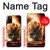 S0863 地獄火スカル Hell Fire Skull Samsung Galaxy A02s, Galaxy M02s バックケース、フリップケース・カバー
