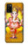 S0896 主ガネシュ・ヒンズー教徒の神 Lord Ganesh Hindu God Samsung Galaxy A02s, Galaxy M02s バックケース、フリップケース・カバー
