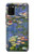 S0997 クロード・モネ 睡蓮 Claude Monet Water Lilies Samsung Galaxy A02s, Galaxy M02s バックケース、フリップケース・カバー