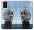 S1096 海で帆船 Sailing Ship in an Ocean Samsung Galaxy A02s, Galaxy M02s バックケース、フリップケース・カバー