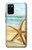 S1117 ビーチのヒトデ Starfish on the Beach Samsung Galaxy A02s, Galaxy M02s バックケース、フリップケース・カバー