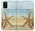 S1117 ビーチのヒトデ Starfish on the Beach Samsung Galaxy A02s, Galaxy M02s バックケース、フリップケース・カバー