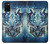 S1135 オオカミ Wolf with knives Rock Samsung Galaxy A02s, Galaxy M02s バックケース、フリップケース・カバー