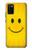 S1146 スマイル黄色の日 Yellow Sun Smile Samsung Galaxy A02s, Galaxy M02s バックケース、フリップケース・カバー