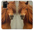 S1595 美しいブラウン馬 Beautiful Brown Horse Samsung Galaxy A02s, Galaxy M02s バックケース、フリップケース・カバー