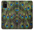 S1965 ピーコックフェザー Peacock Feather Samsung Galaxy A02s, Galaxy M02s バックケース、フリップケース・カバー