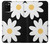 S2315 デイジー白い花 Daisy White Flowers Samsung Galaxy A02s, Galaxy M02s バックケース、フリップケース・カバー