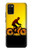 S2385 自転車 夕焼け Bicycle Bike Sunset Samsung Galaxy A02s, Galaxy M02s バックケース、フリップケース・カバー