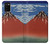 S2390 葛飾北斎 赤富士 Katsushika Hokusai Red Fuji Samsung Galaxy A02s, Galaxy M02s バックケース、フリップケース・カバー