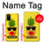 S2443 楽しい パイナップルサングラス 接吻 Funny Pineapple Sunglasses Kiss Samsung Galaxy A02s, Galaxy M02s バックケース、フリップケース・カバー