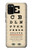 S2502 目の検査図ポスター Eye Exam Chart Decorative Decoupage Poster Samsung Galaxy A02s, Galaxy M02s バックケース、フリップケース・カバー