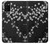 S2544 黒花柄の着物 Japanese Kimono Style Black Flower Pattern Samsung Galaxy A02s, Galaxy M02s バックケース、フリップケース・カバー