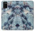 S2689 ブルーマーブルグラフィックプリント Blue Marble Texture Graphic Printed Samsung Galaxy A02s, Galaxy M02s バックケース、フリップケース・カバー
