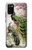 S2773 ピーコック中国の絵画 Peacock Chinese Brush Painting Samsung Galaxy A02s, Galaxy M02s バックケース、フリップケース・カバー