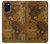S2861 アンティークの世界地図 Antique World Map Samsung Galaxy A02s, Galaxy M02s バックケース、フリップケース・カバー