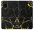 S2896 ゴールドマーブルグラフィックプリント Gold Marble Graphic Printed Samsung Galaxy A02s, Galaxy M02s バックケース、フリップケース・カバー