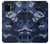S2959 海軍迷彩 Navy Blue Camo Camouflage Samsung Galaxy A02s, Galaxy M02s バックケース、フリップケース・カバー