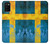 S2990 スウェーデンサッカー Sweden Football Soccer Flag Samsung Galaxy A02s, Galaxy M02s バックケース、フリップケース・カバー