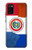 S3017 パラグアイの旗 Paraguay Flag Samsung Galaxy A02s, Galaxy M02s バックケース、フリップケース・カバー