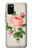 S3079 ピンクローズ Vintage Pink Rose Samsung Galaxy A02s, Galaxy M02s バックケース、フリップケース・カバー