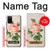 S3079 ピンクローズ Vintage Pink Rose Samsung Galaxy A02s, Galaxy M02s バックケース、フリップケース・カバー