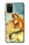 S3184 リトルマーメイドの絵画 Little Mermaid Painting Samsung Galaxy A02s, Galaxy M02s バックケース、フリップケース・カバー