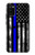 S3244 ブルーラインUSA Thin Blue Line USA Samsung Galaxy A02s, Galaxy M02s バックケース、フリップケース・カバー
