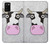 S3257 牛の漫画 Cow Cartoon Samsung Galaxy A02s, Galaxy M02s バックケース、フリップケース・カバー