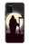 S3262 恐るべき 夜の月 墓地 Grim Reaper Night Moon Cemetery Samsung Galaxy A02s, Galaxy M02s バックケース、フリップケース・カバー