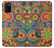 S3272 カラフルなパターン Colorful Pattern Samsung Galaxy A02s, Galaxy M02s バックケース、フリップケース・カバー