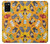 S3275 かわいいハロウィーンの漫画のパターン Cute Halloween Cartoon Pattern Samsung Galaxy A02s, Galaxy M02s バックケース、フリップケース・カバー