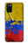 S3306 コロンビアの旗ビンテージフットボールのグラフィック Colombia Flag Vintage Football Graphic Samsung Galaxy A02s, Galaxy M02s バックケース、フリップケース・カバー
