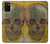 S3359 ヴィンセント・ヴァン・ゴッホ スカル Vincent Van Gogh Skull Samsung Galaxy A02s, Galaxy M02s バックケース、フリップケース・カバー