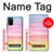 S3507 カラフルな虹 パステル Colorful Rainbow Pastel Samsung Galaxy A02s, Galaxy M02s バックケース、フリップケース・カバー
