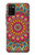 S3694 ヒッピーアートパターン Hippie Art Pattern Samsung Galaxy A02s, Galaxy M02s バックケース、フリップケース・カバー