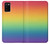 S3698 LGBTグラデーションプライドフラグ LGBT Gradient Pride Flag Samsung Galaxy A02s, Galaxy M02s バックケース、フリップケース・カバー