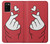 S3701 ミニハートラブサイン Mini Heart Love Sign Samsung Galaxy A02s, Galaxy M02s バックケース、フリップケース・カバー