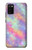 S3706 パステルレインボーギャラクシーピンクスカイ Pastel Rainbow Galaxy Pink Sky Samsung Galaxy A02s, Galaxy M02s バックケース、フリップケース・カバー