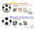 S2061 サッカーのパターン Football Soccer Pattern Samsung Galaxy A04, Galaxy A02, M02 バックケース、フリップケース・カバー